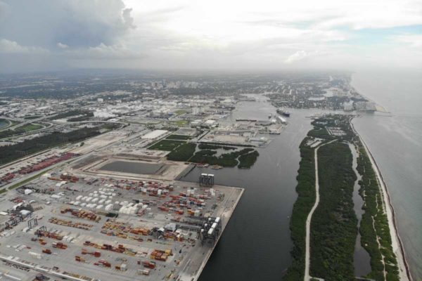 Aerial Shot of Port Everglades NEW