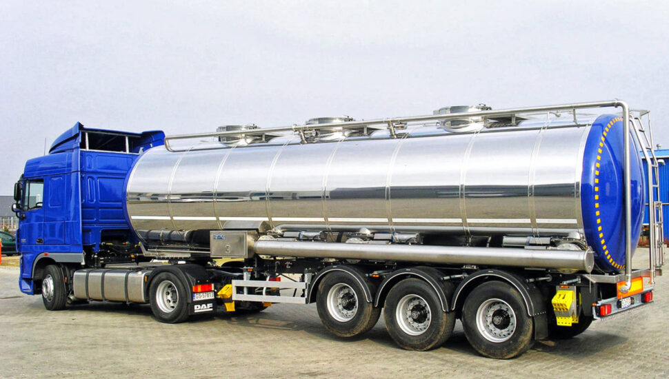 Transporting crude oil by Truck